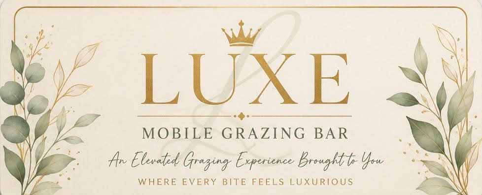 Luxe Mobile Grazing Bar brand banner
